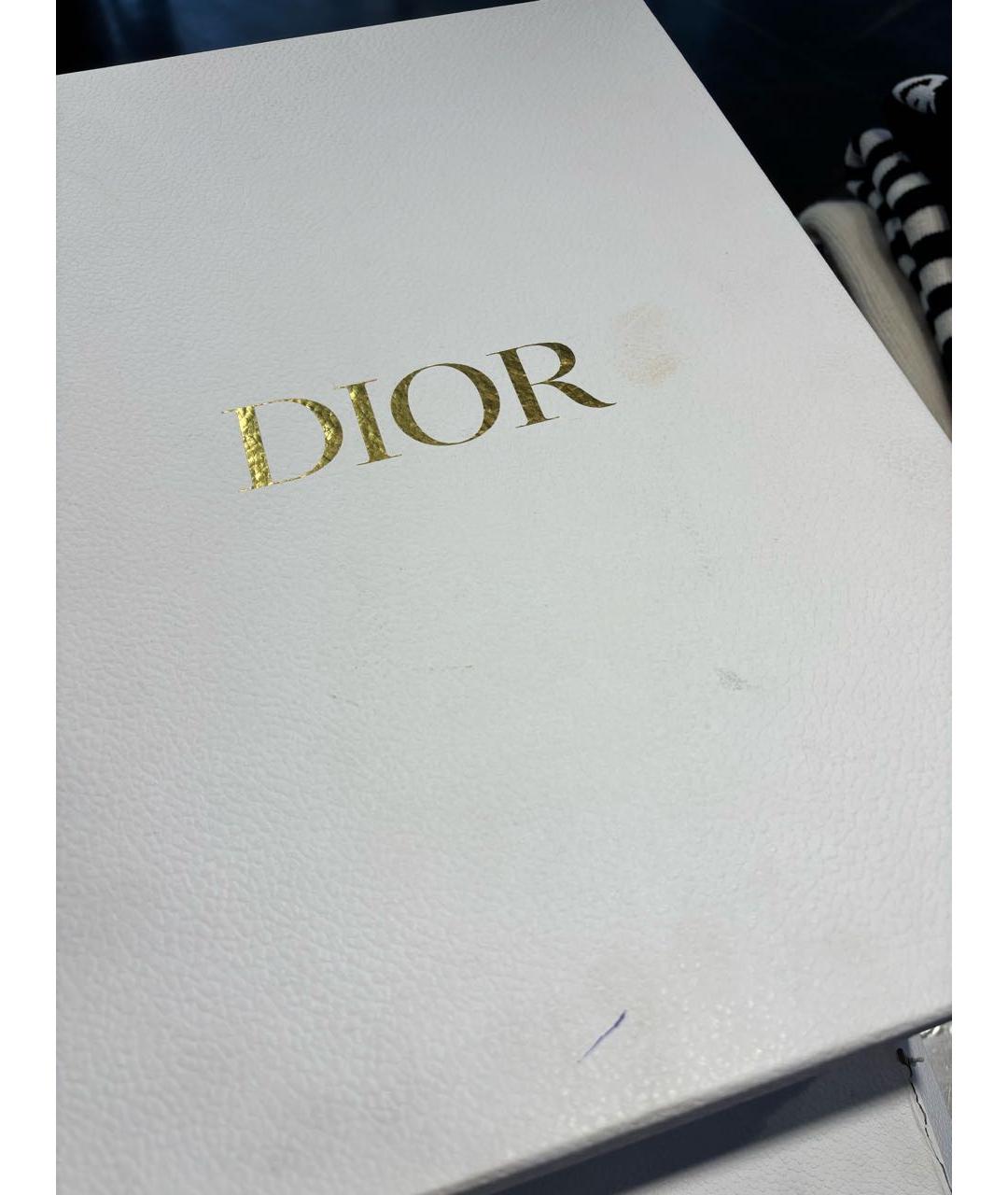 CHRISTIAN DIOR Черные резиновые ботинки, фото 7