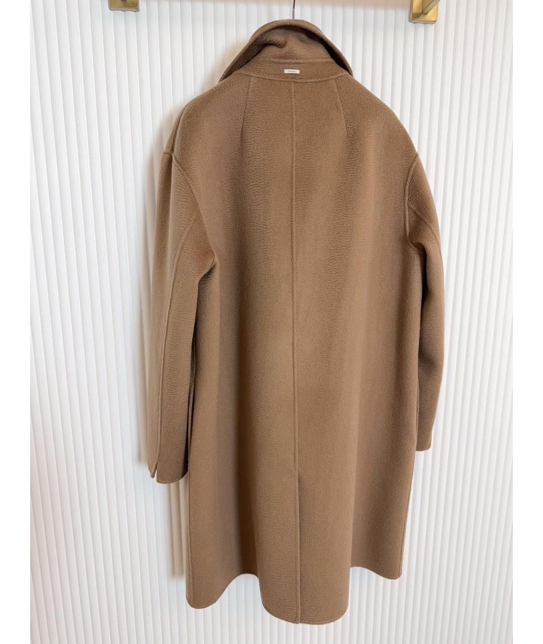 'S MAX MARA Бежевое кашемировое пальто, фото 2