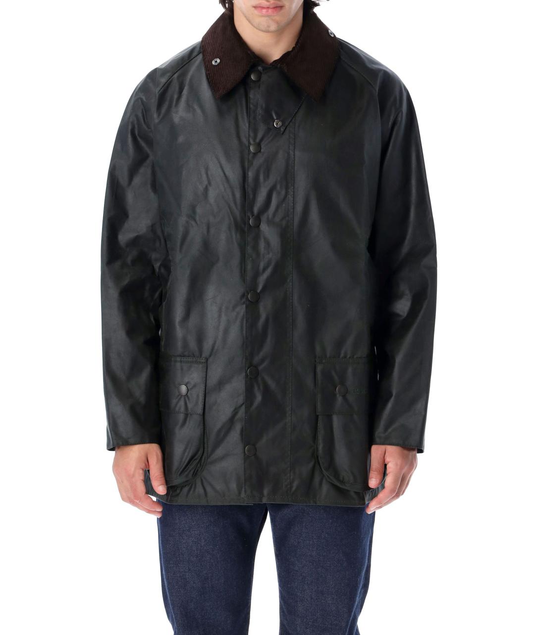 BARBOUR Зеленые хлопковое пальто, фото 1