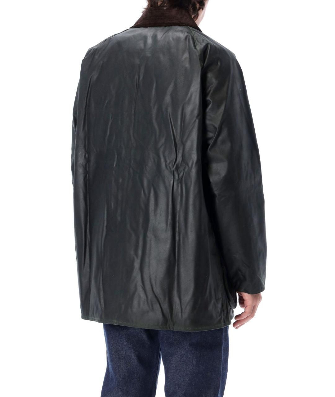 BARBOUR Зеленые хлопковое пальто, фото 2