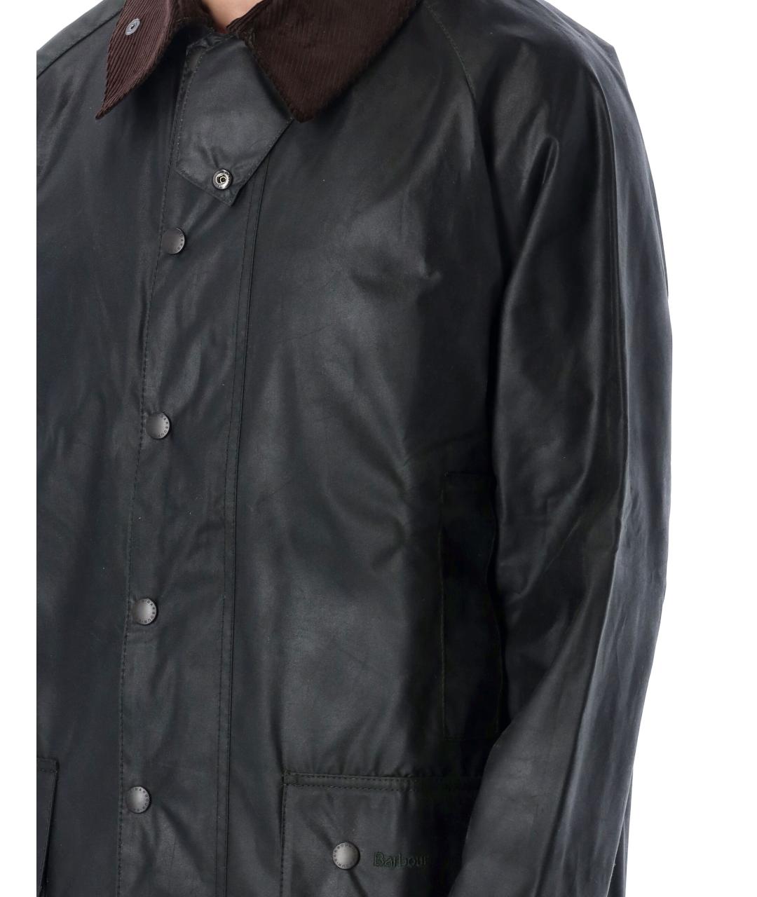 BARBOUR Зеленые хлопковое пальто, фото 3