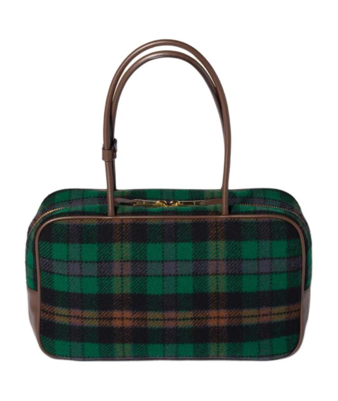 MIU MIU Зеленая сумка через плечо, фото 3