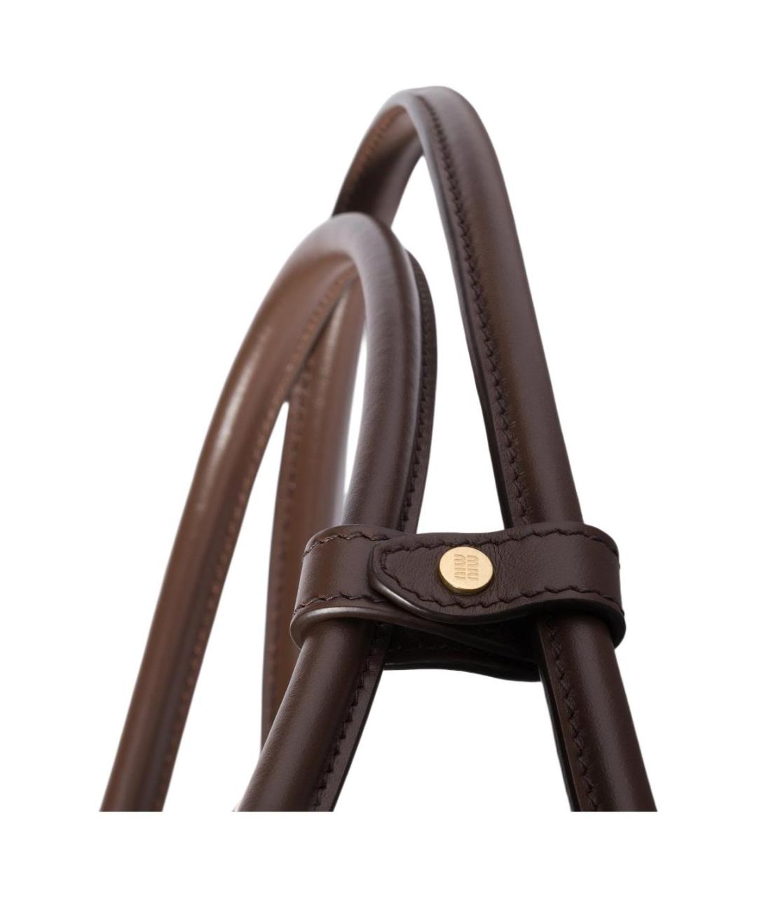 MIU MIU Зеленая сумка через плечо, фото 4