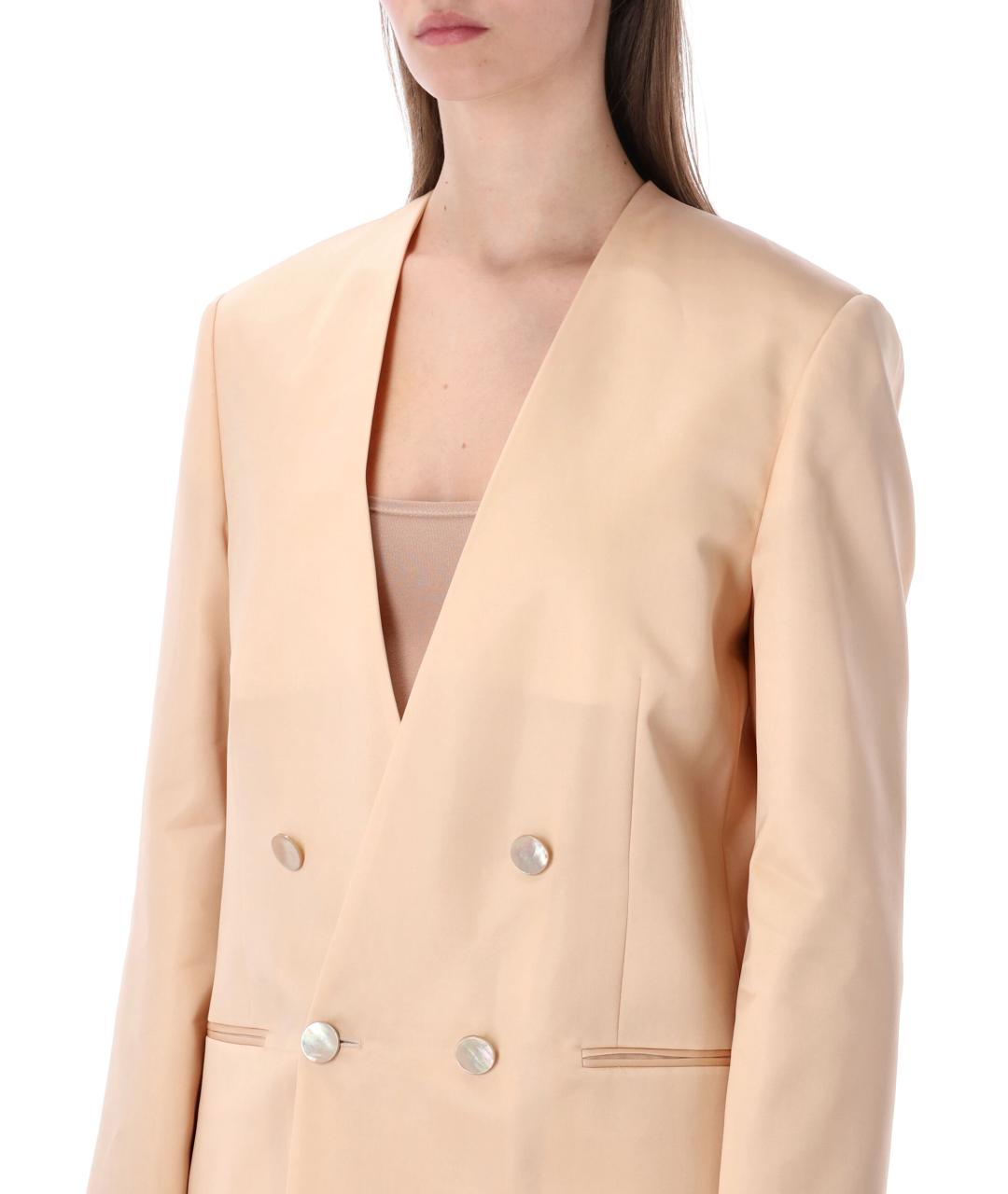 ALBERTA FERRETTI Розовый жакет/пиджак, фото 3