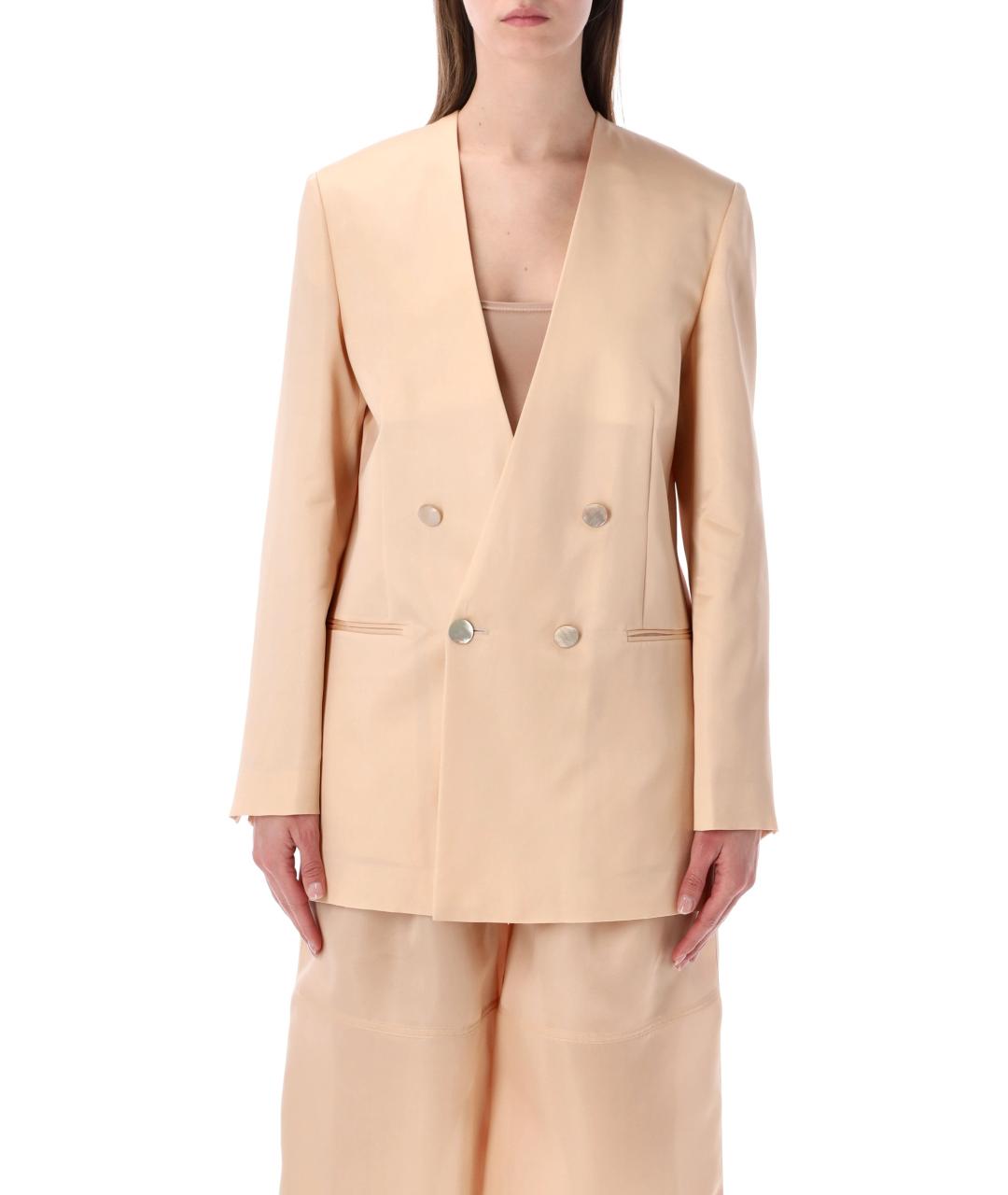 ALBERTA FERRETTI Розовый жакет/пиджак, фото 1