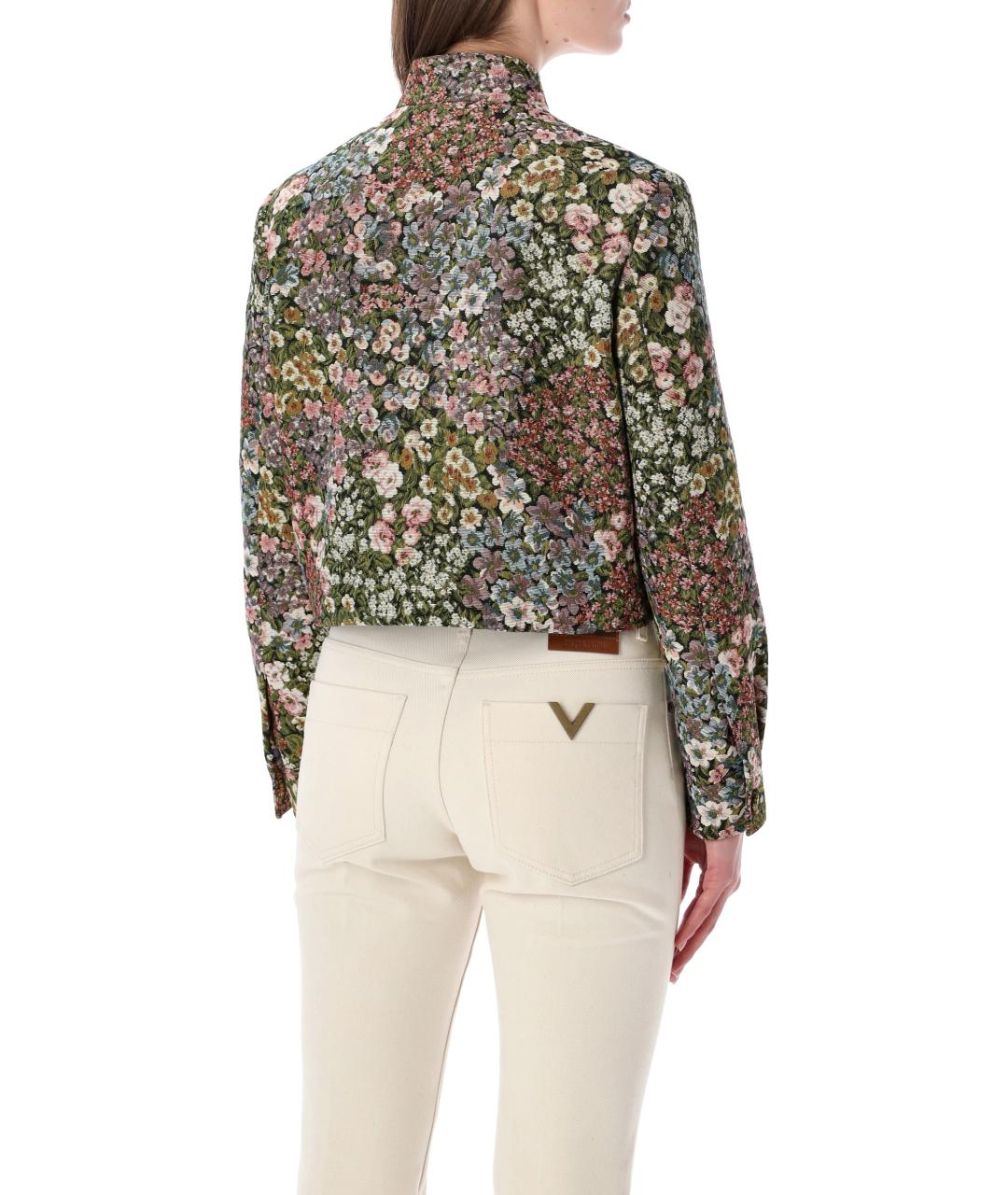 VALENTINO Мульти полиэстеровая куртка, фото 3