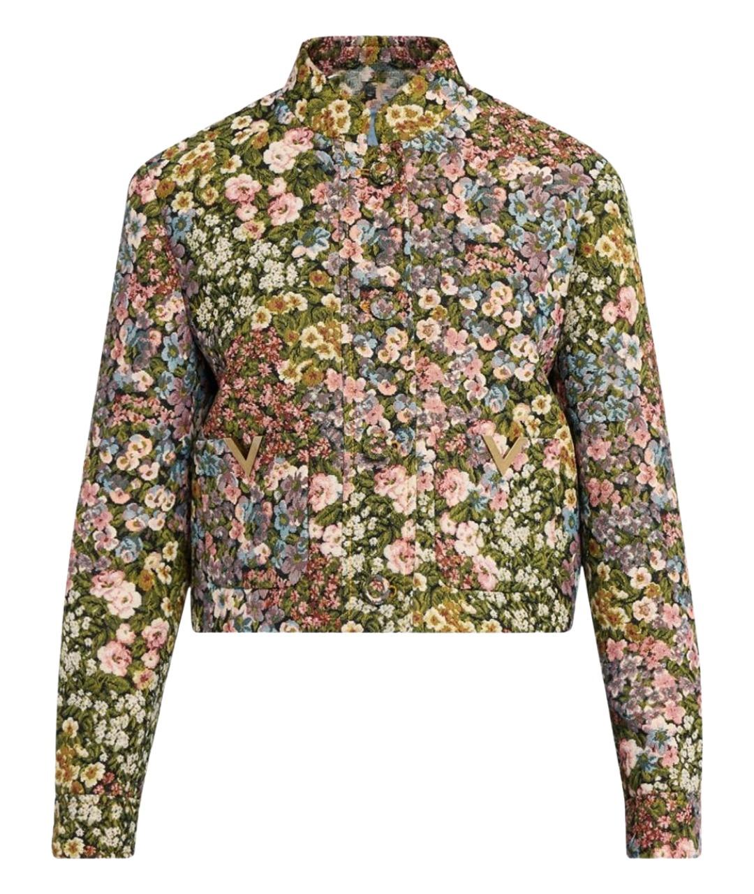 VALENTINO Мульти полиэстеровая куртка, фото 1