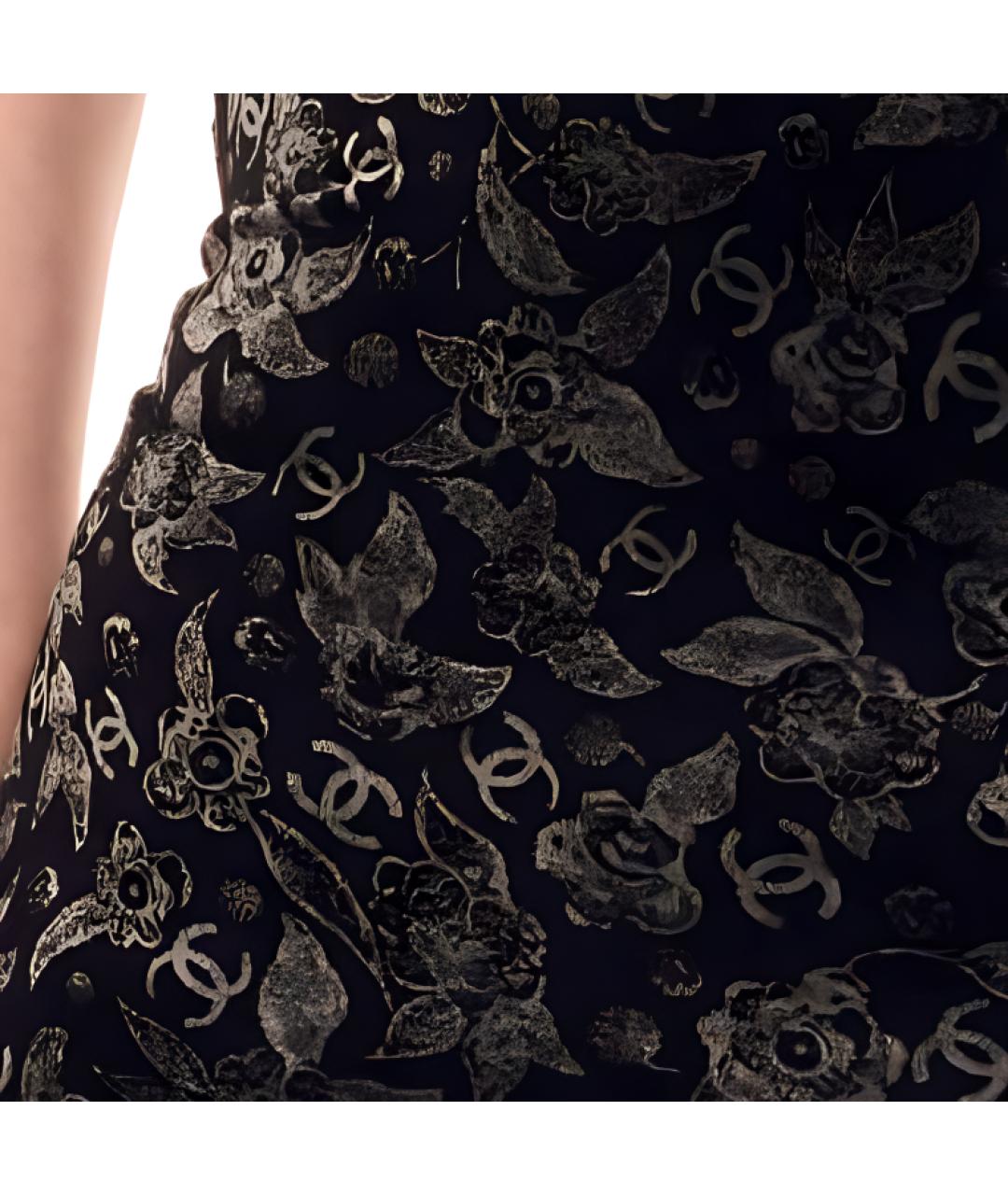 CHANEL Черная футболка, фото 4