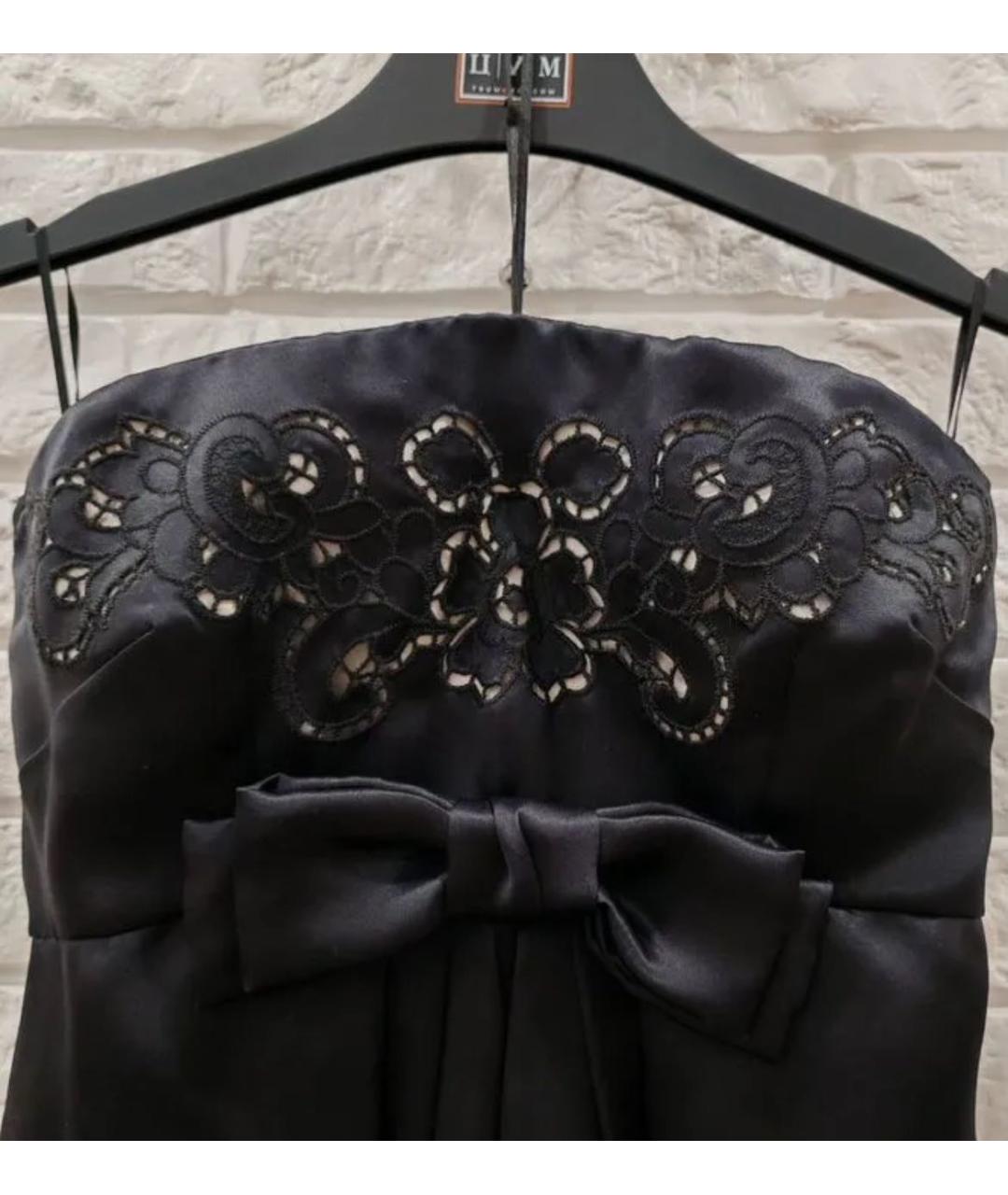 DOLCE&GABBANA Черное вечернее платье, фото 2