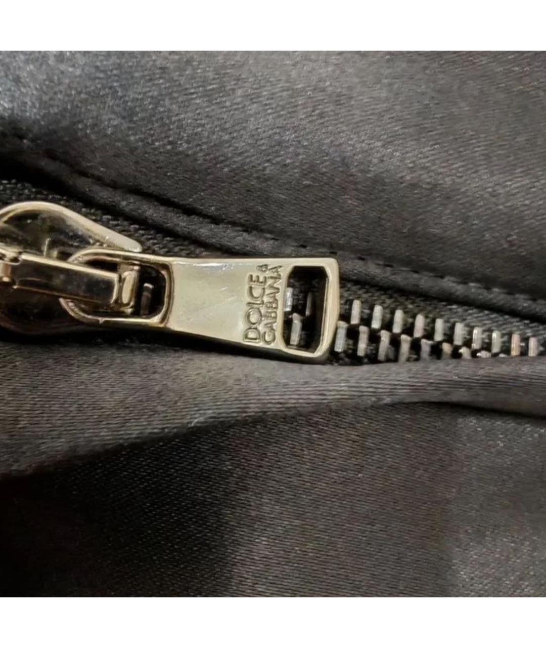 DOLCE&GABBANA Черное вечернее платье, фото 5