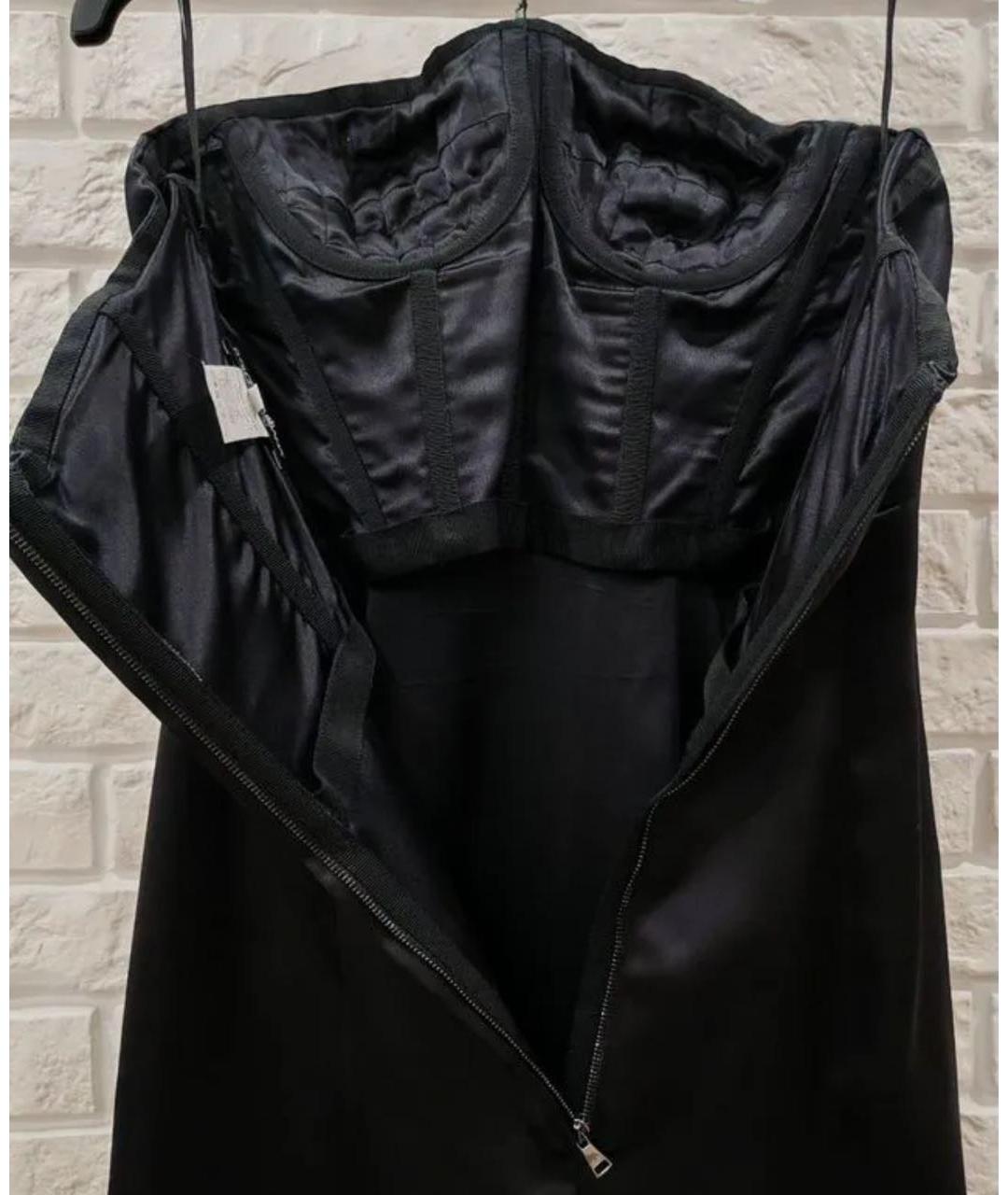 DOLCE&GABBANA Черное вечернее платье, фото 6