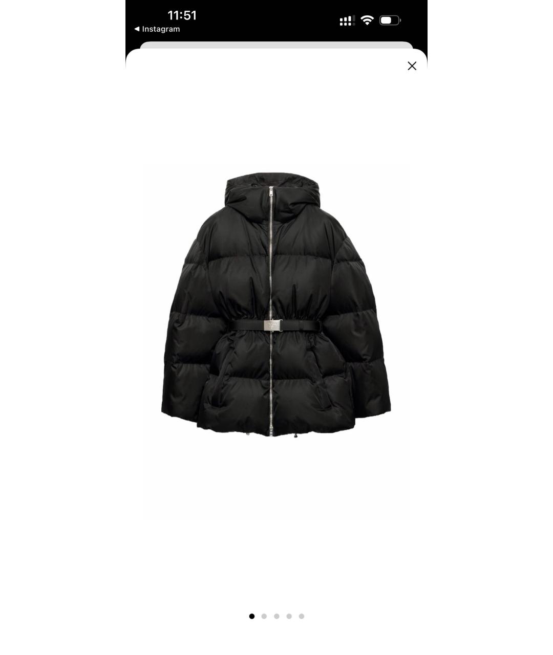 PRADA Черный пуховик, фото 6