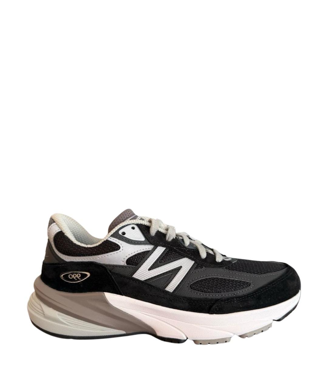 NEW BALANCE Черные замшевые кроссовки, фото 1