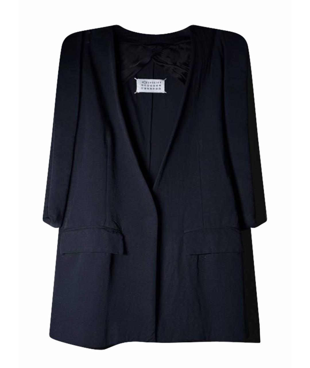 MAISON MARGIELA Темно-синий жакет/пиджак, фото 1