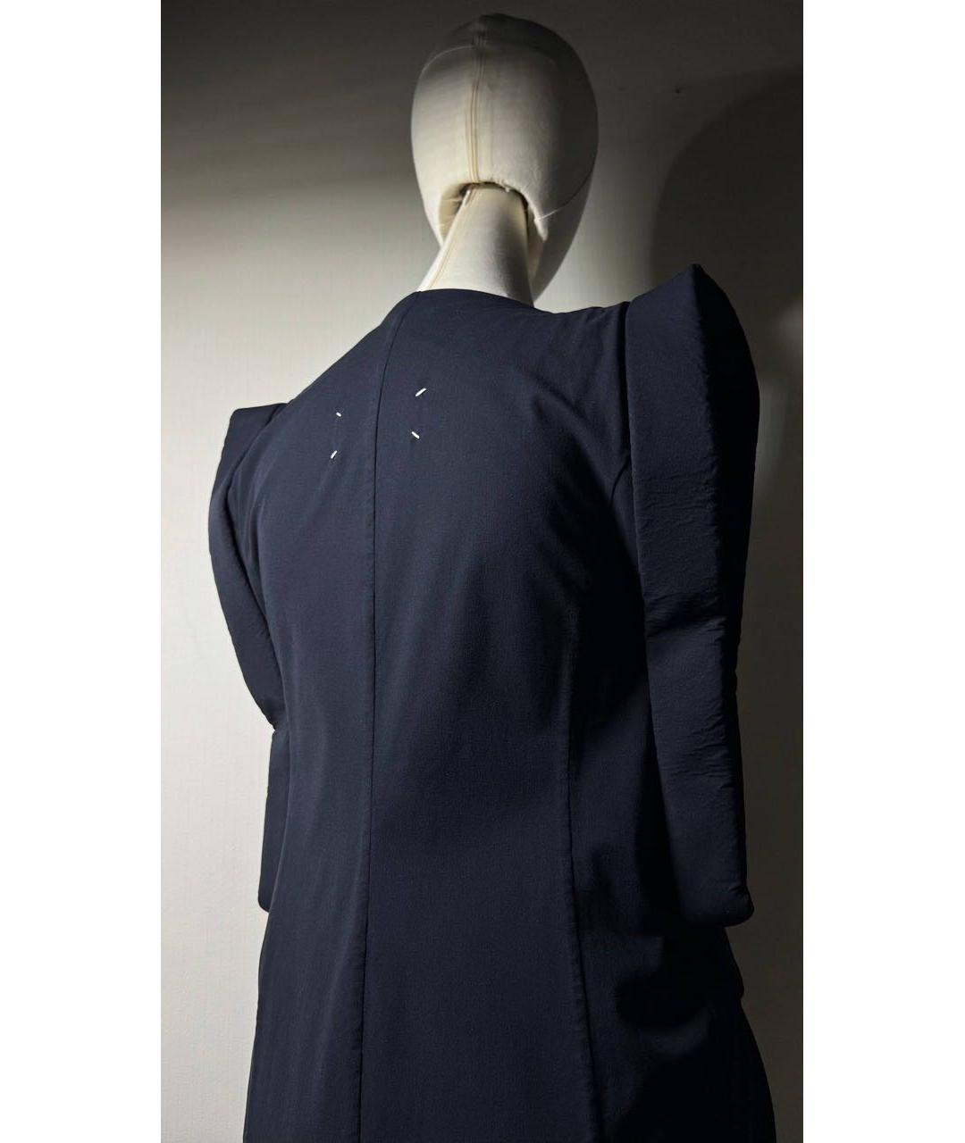 MAISON MARGIELA Темно-синий жакет/пиджак, фото 3
