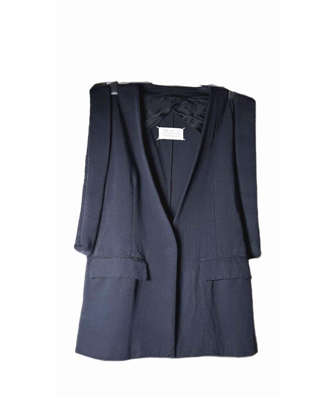MAISON MARGIELA Темно-синий жакет/пиджак, фото 7