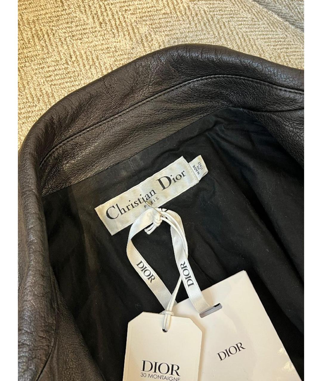 CHRISTIAN DIOR Черная куртка, фото 3