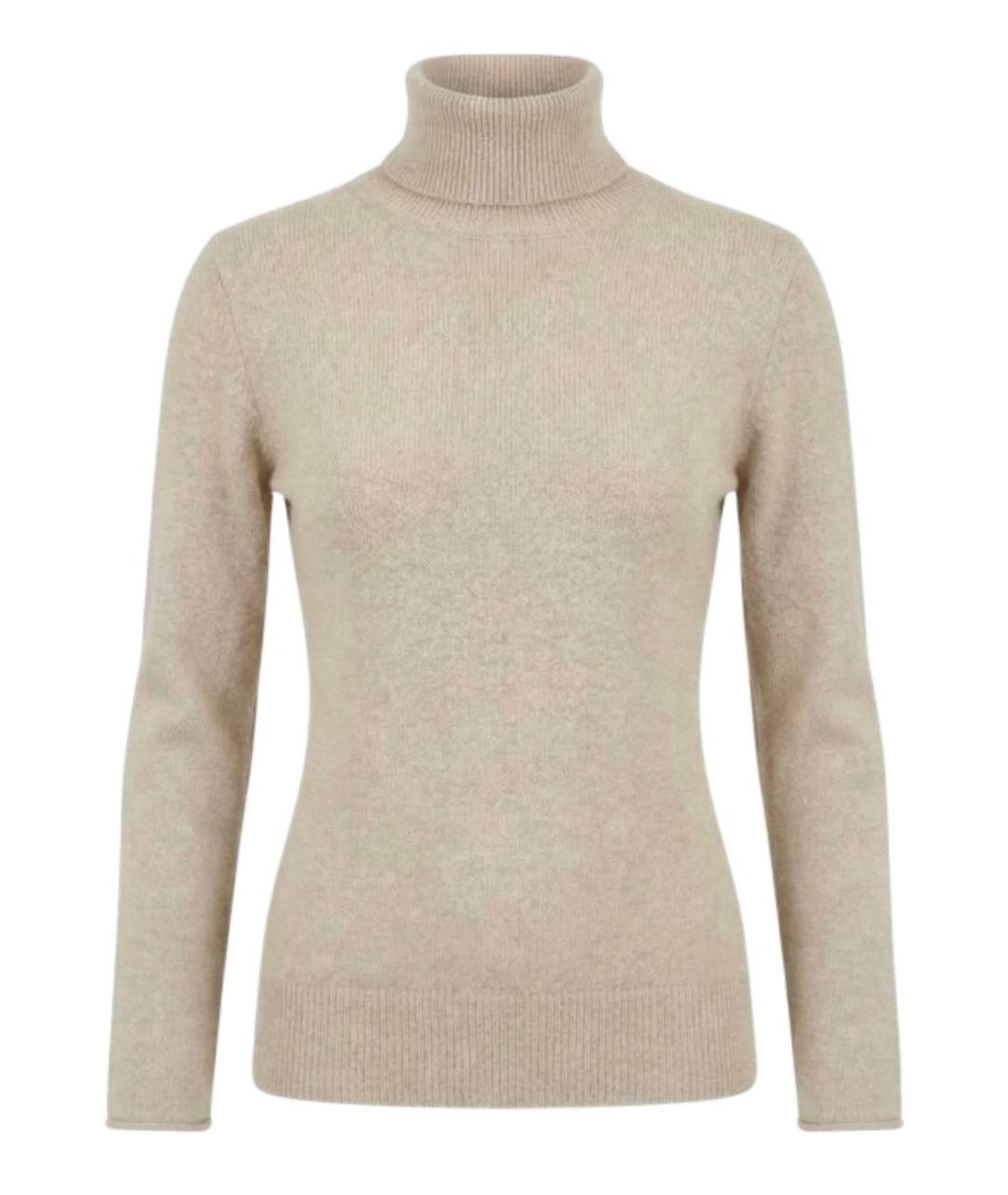 FABIANA FILIPPI Бежевая шерстяная водолазка, фото 1