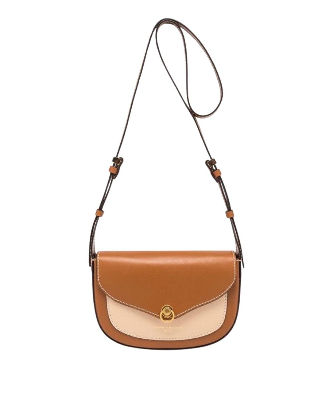 Gianni Chiarini Коричневая кожаная сумка через плечо, фото 1