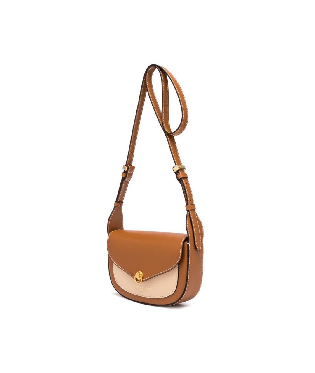 Gianni Chiarini Коричневая кожаная сумка через плечо, фото 2