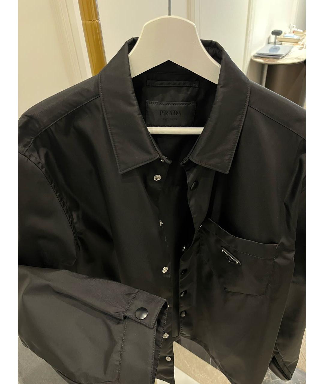 PRADA Черная кэжуал рубашка, фото 4