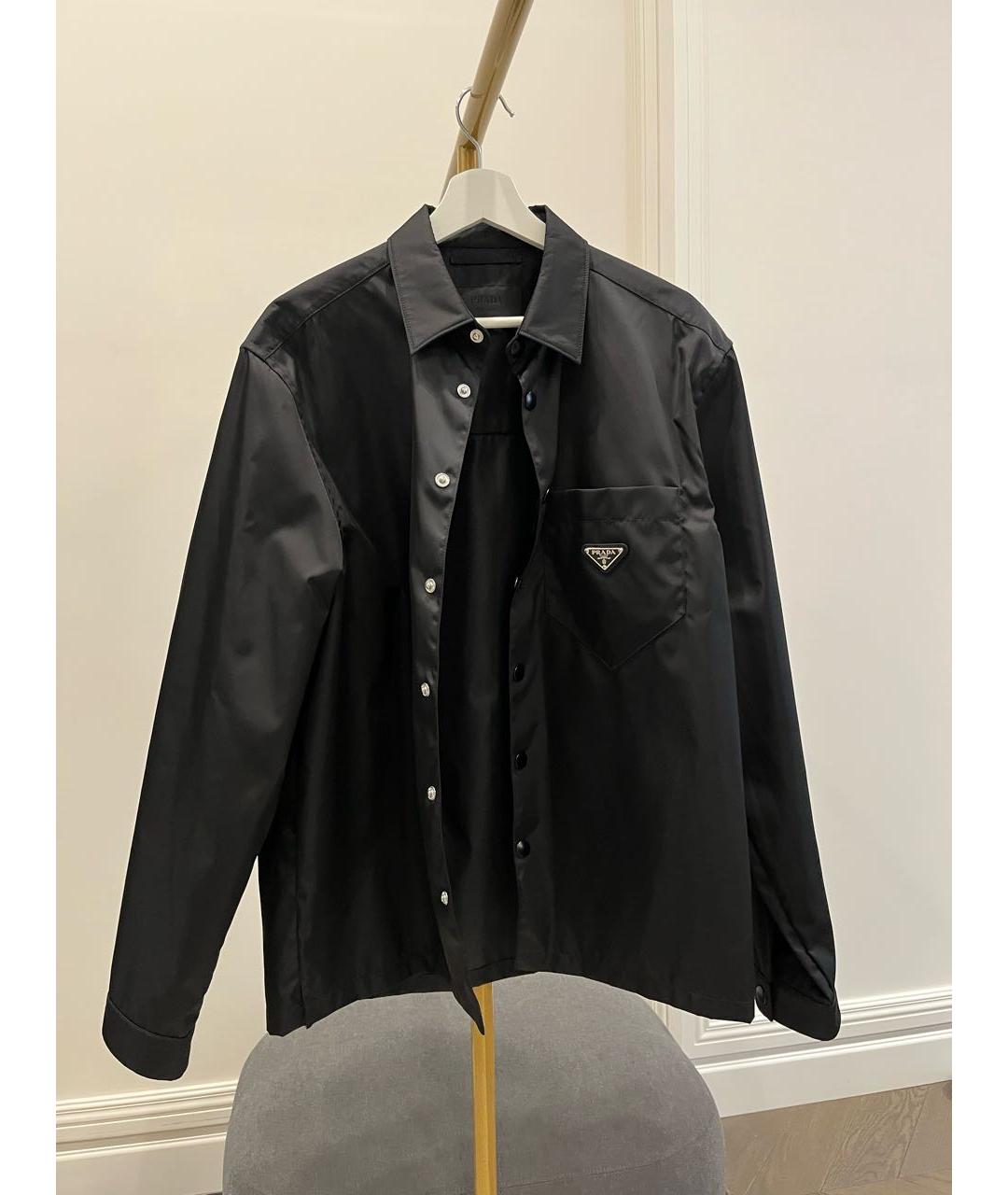 PRADA Черная кэжуал рубашка, фото 5