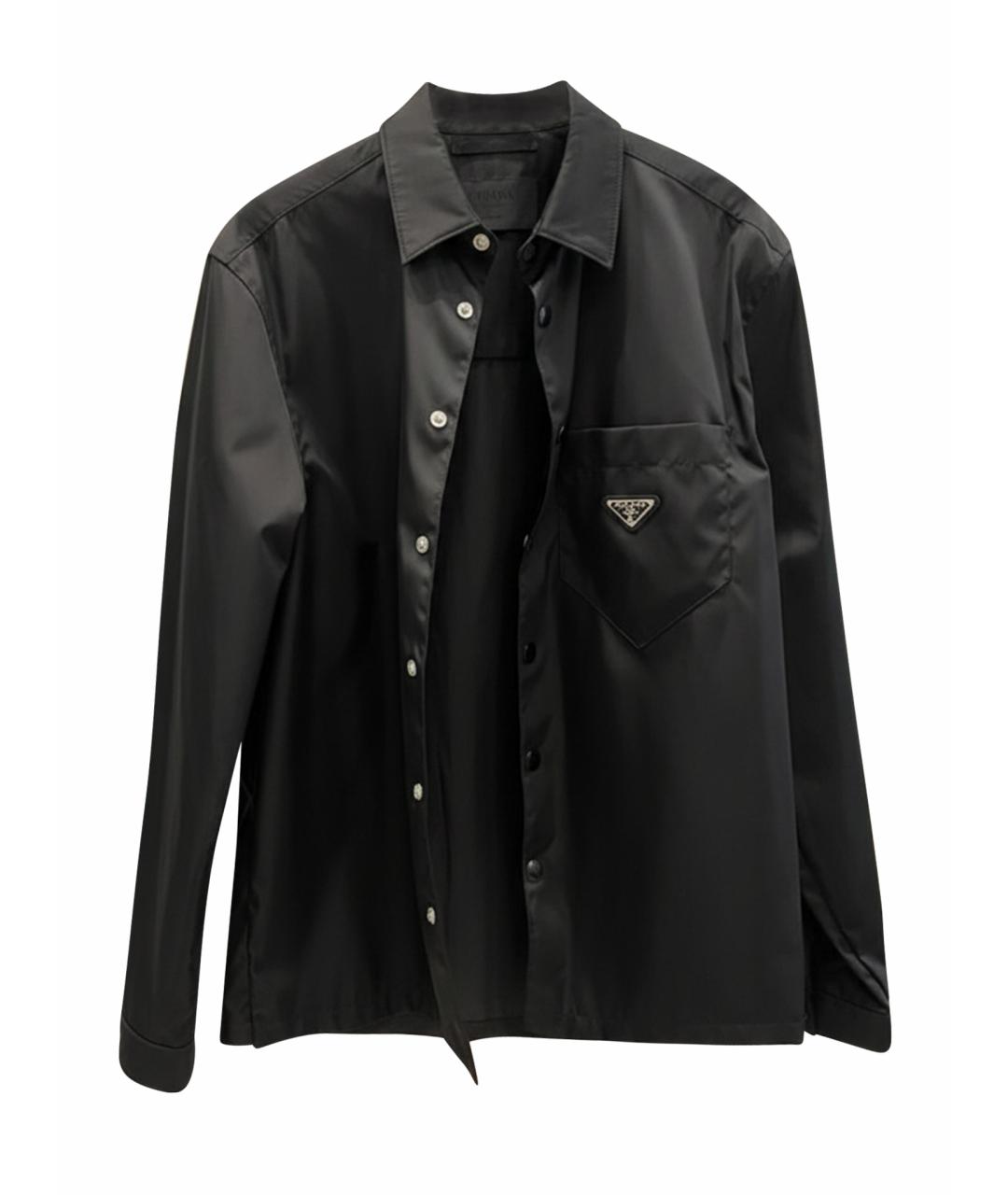 PRADA Черная кэжуал рубашка, фото 1