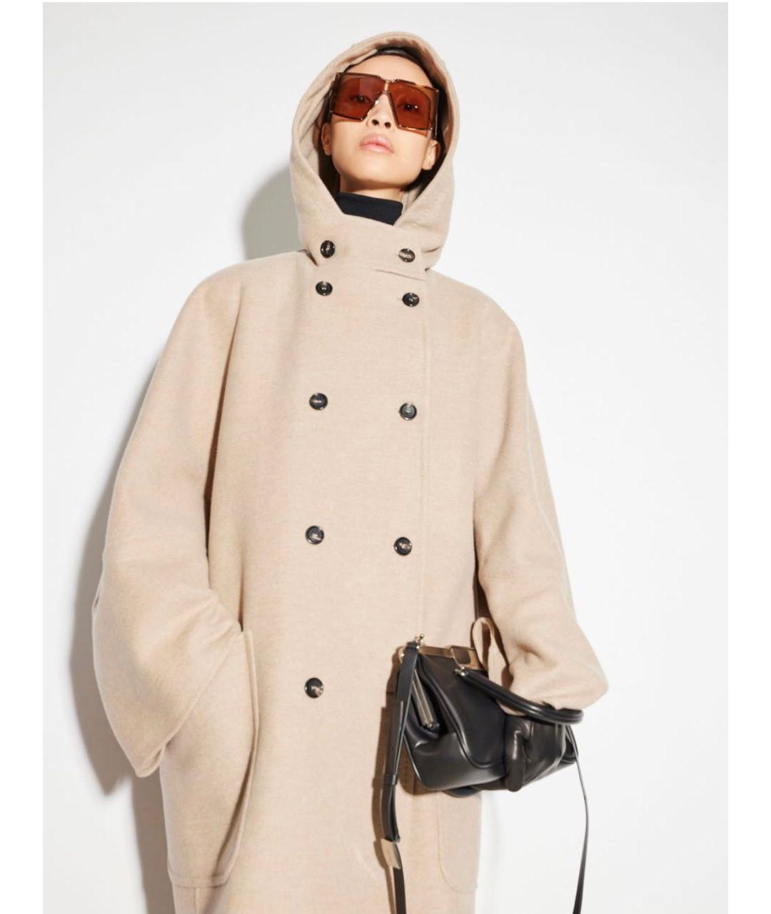 MAX MARA Бежевое кашемировое пальто, фото 8