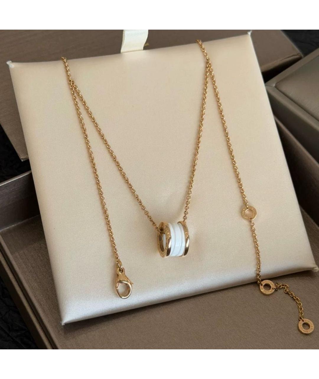 BVLGARI Золотая подвеска из розового золота, фото 4