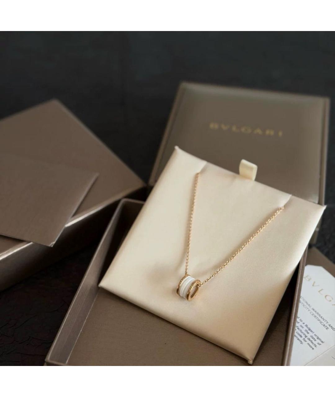 BVLGARI Золотая подвеска из розового золота, фото 2