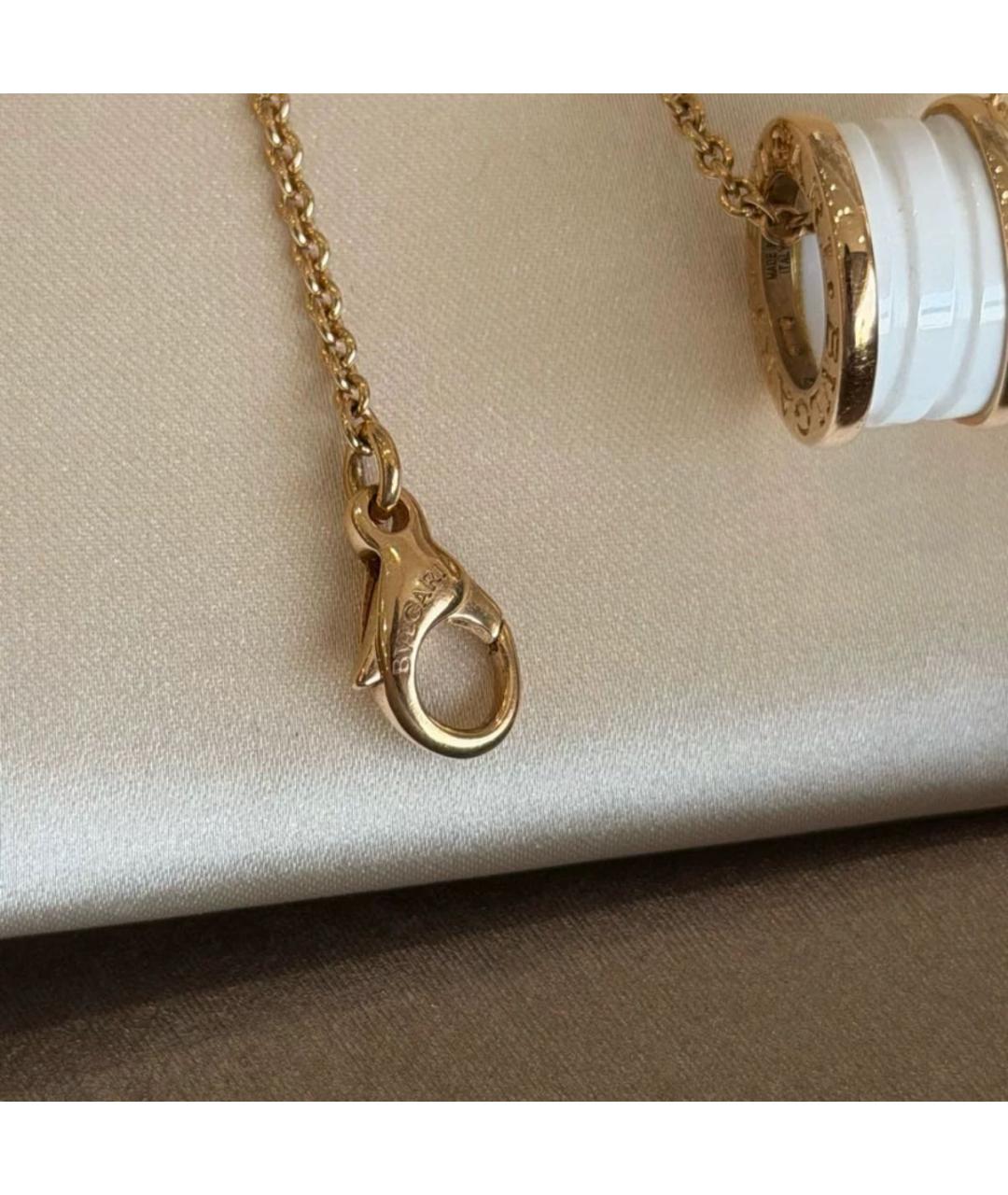 BVLGARI Золотая подвеска из розового золота, фото 6