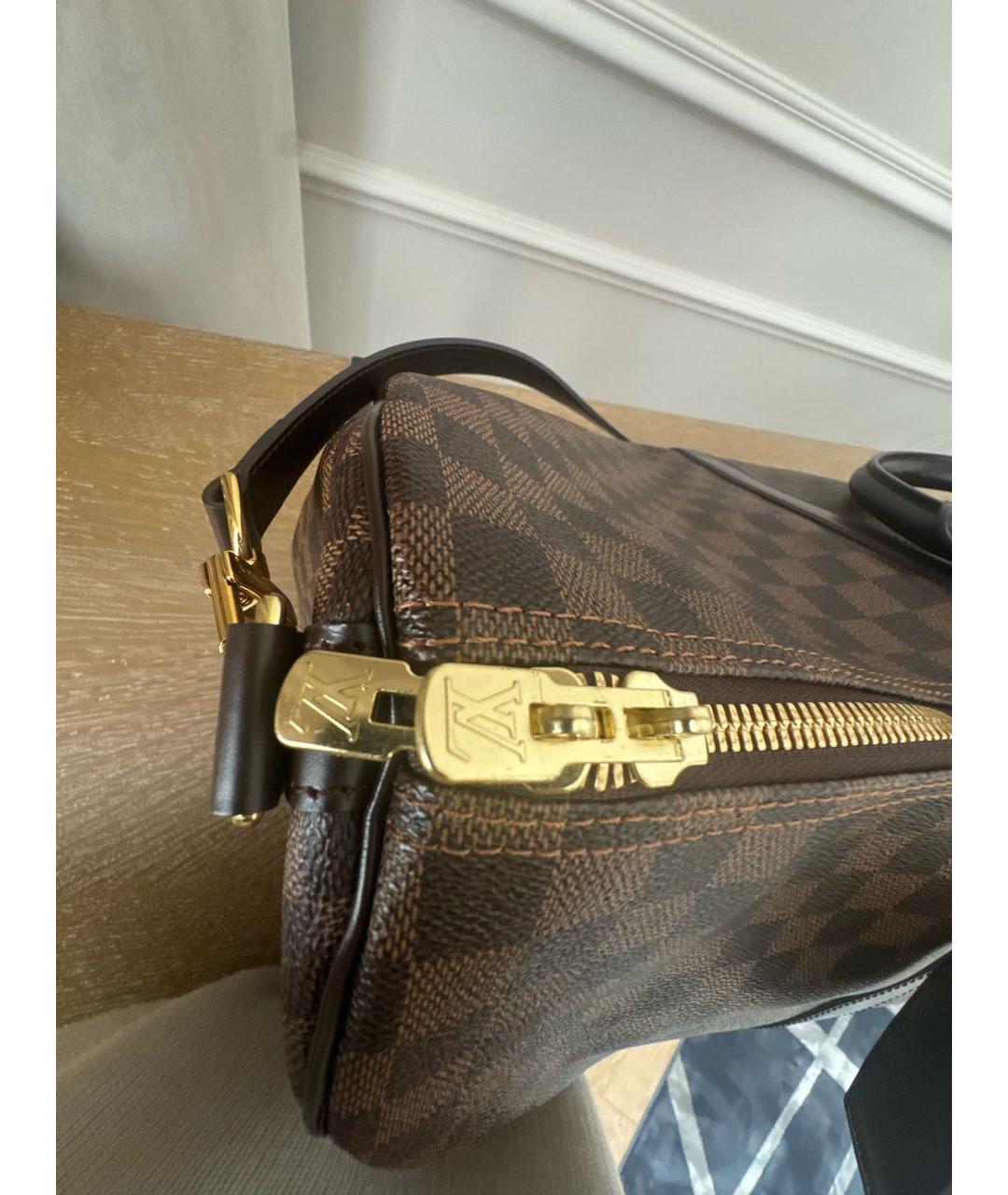 LOUIS VUITTON Коричневая дорожная/спортивная сумка, фото 6