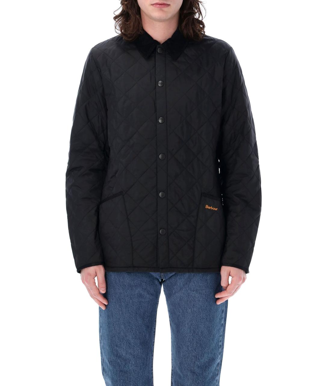 BARBOUR Черная полиамидовая куртка, фото 1