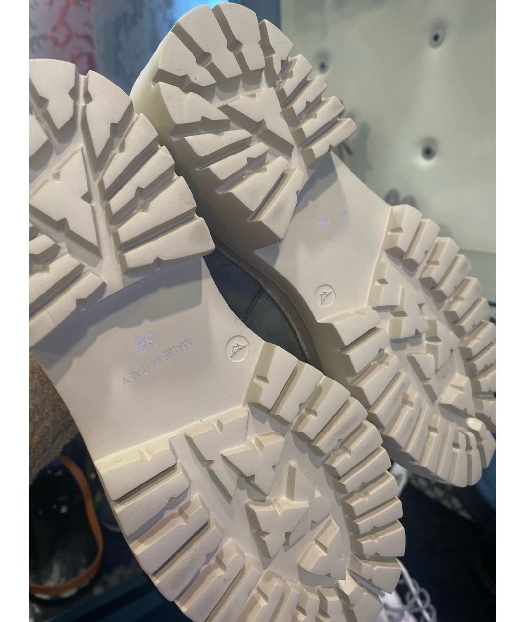 PESERICO Антрацитовые ботинки, фото 8