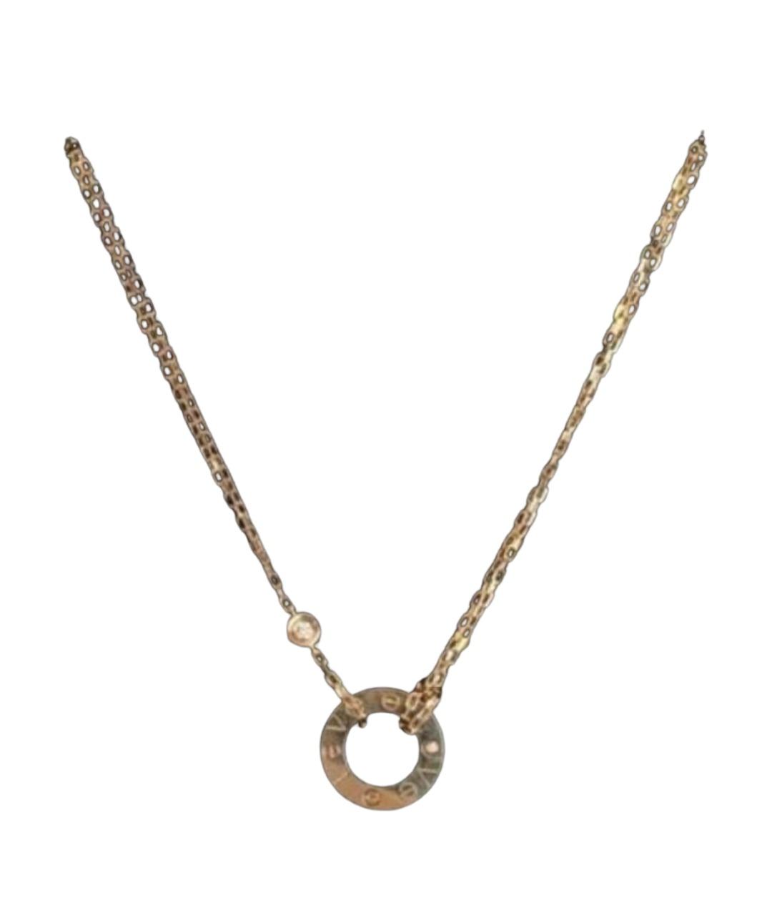 CARTIER Золотое колье, фото 1