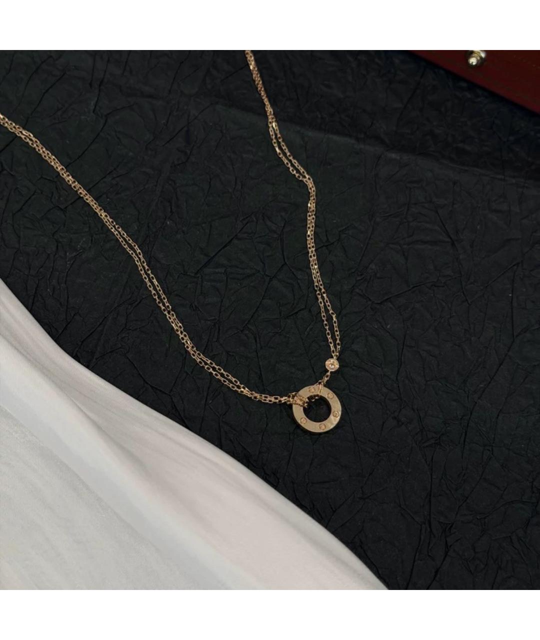 CARTIER Золотое колье, фото 3