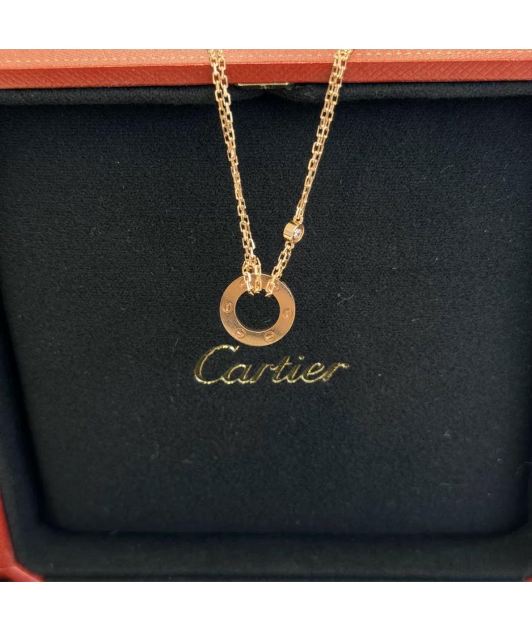 CARTIER Золотое колье, фото 5