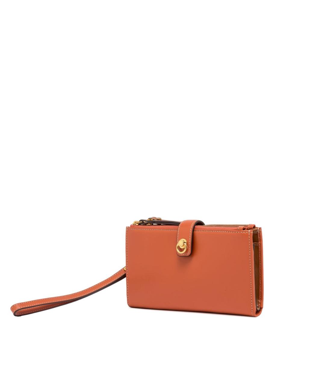 Gianni Chiarini Оранжевый кожаный кошелек, фото 2