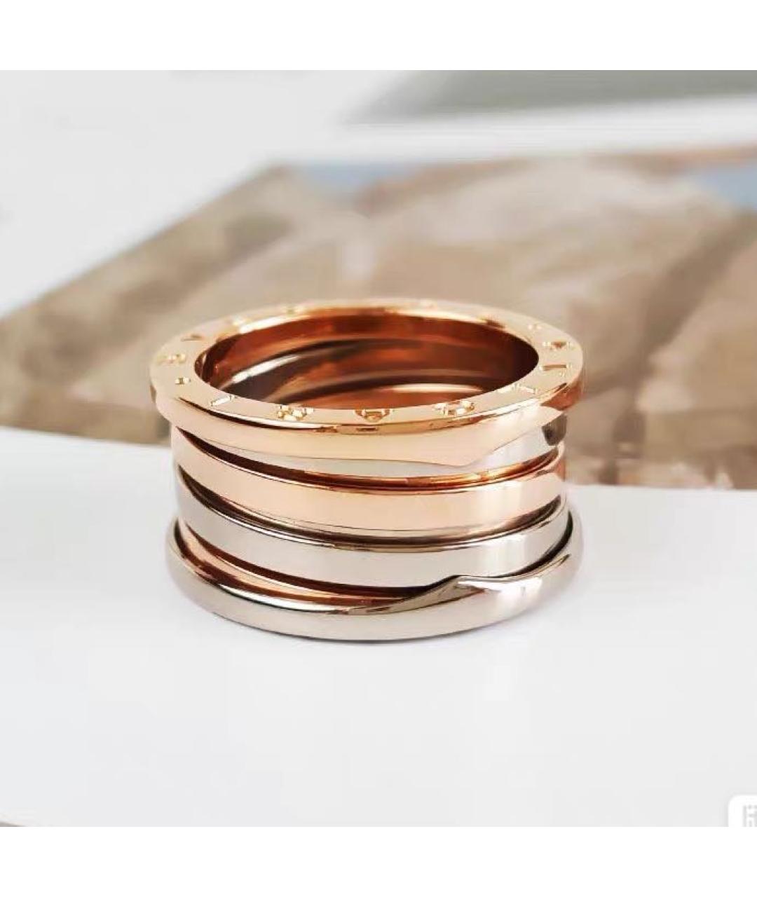 BVLGARI Золотое кольцо из розового золота, фото 2