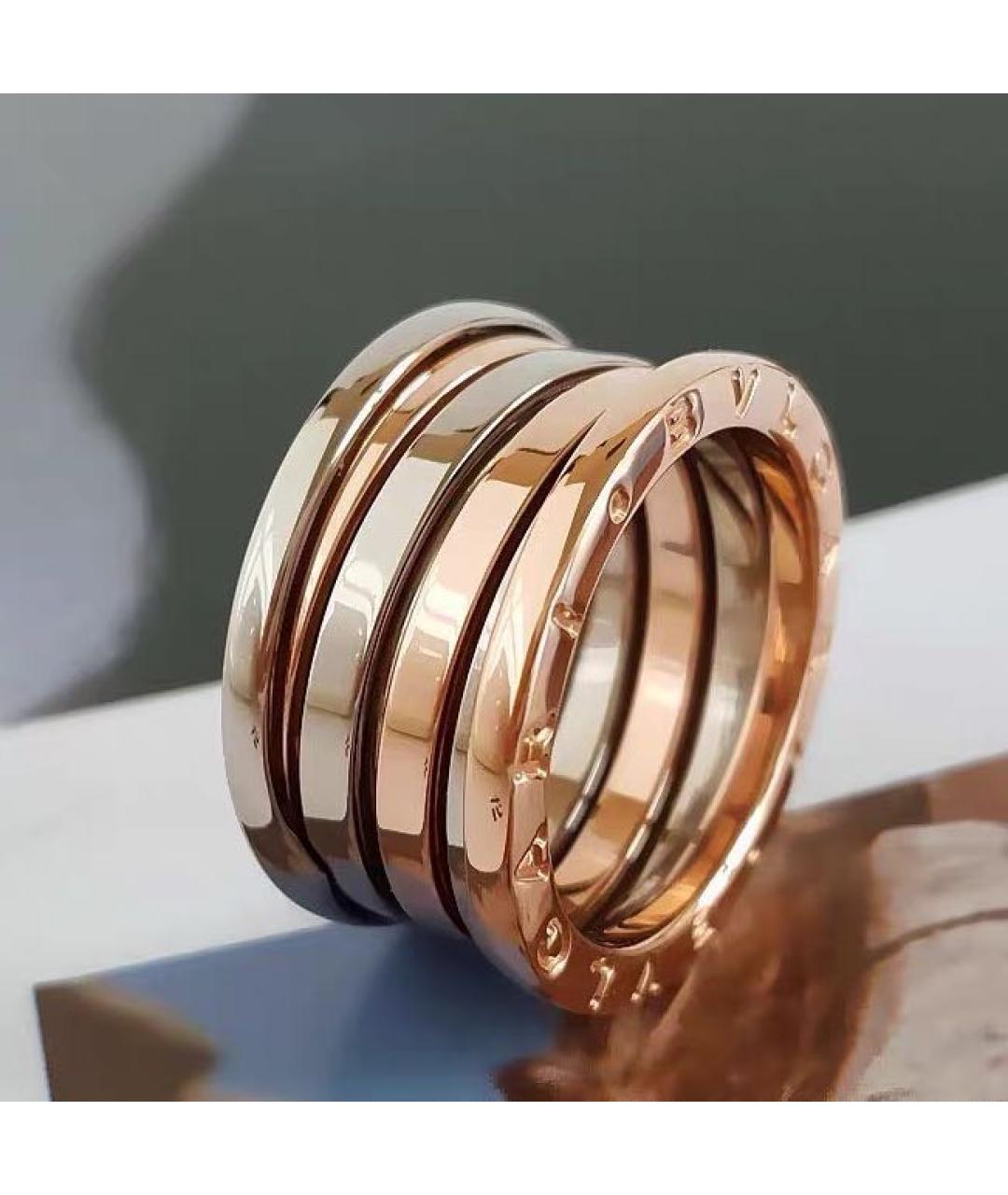 BVLGARI Золотое кольцо из розового золота, фото 3