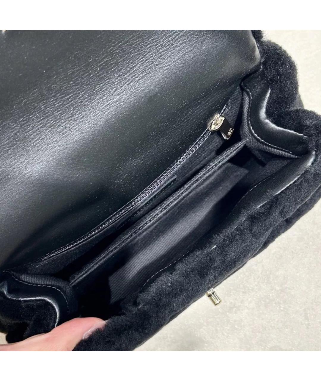CHANEL Черная сумка через плечо, фото 4