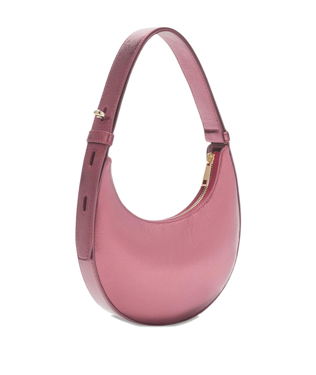 FURLA Розовая кожаная сумка через плечо, фото 2