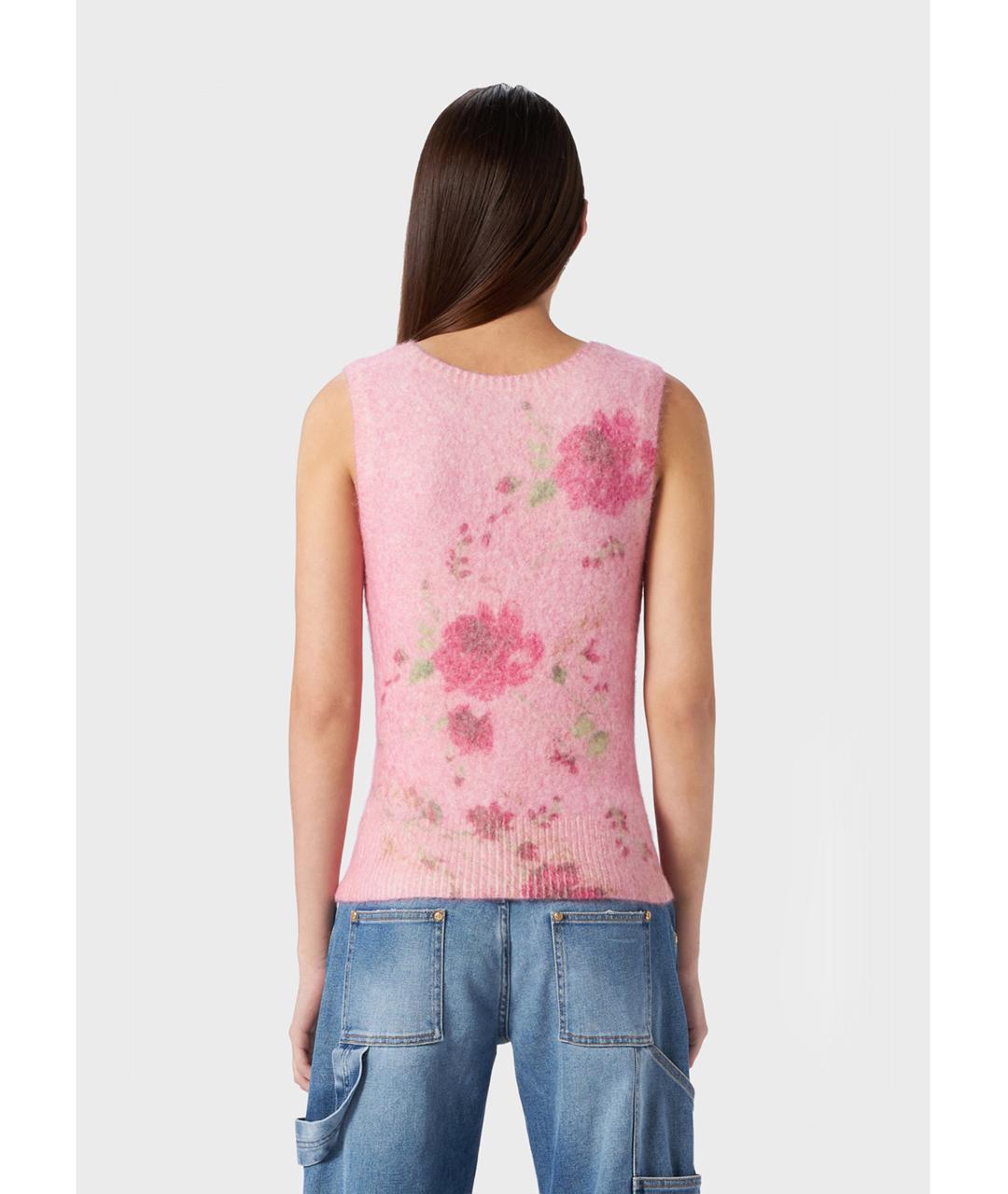 BLUMARINE Розовая жилетка, фото 3