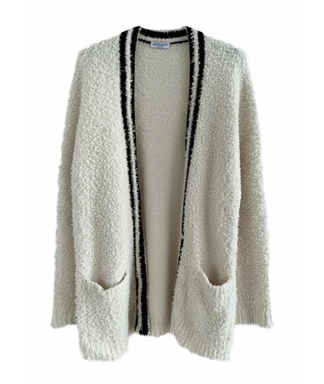 BRUNELLO CUCINELLI Бежевый хлопковый кардиган, фото 1