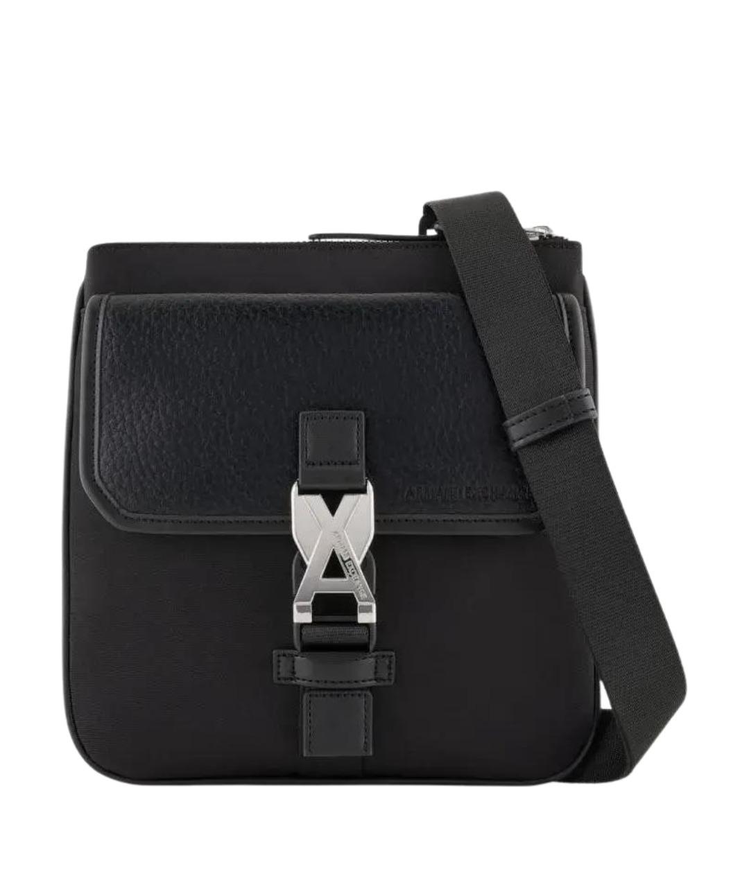 ARMANI EXCHANGE Черная сумка через плечо, фото 1