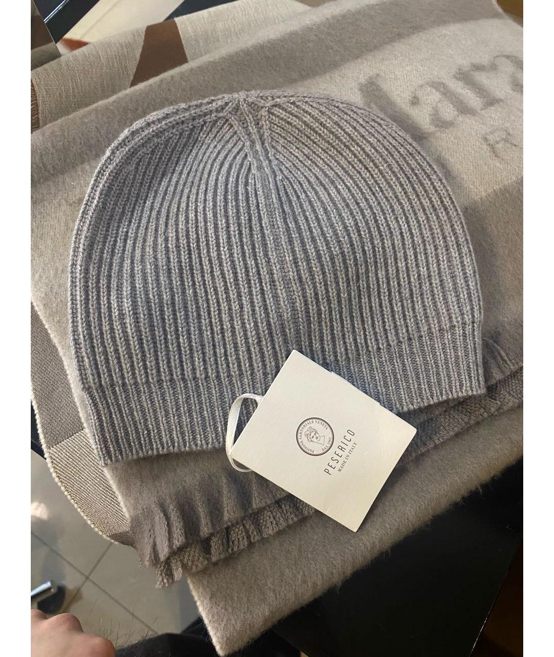 PESERICO Серая шапка, фото 4
