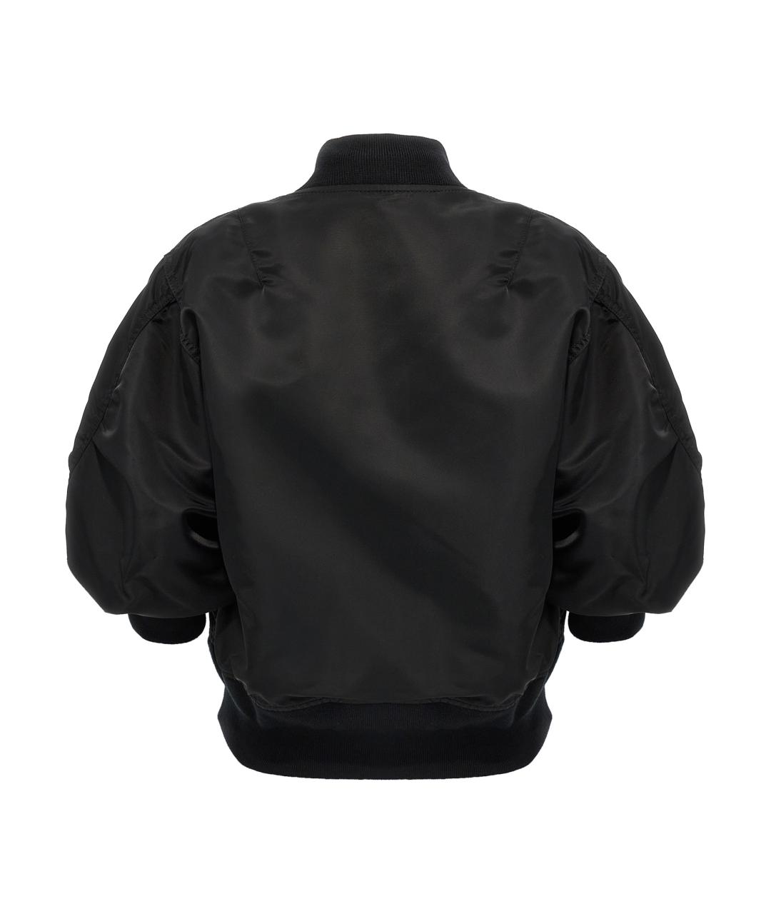 SACAI Черная полиамидовая куртка, фото 2