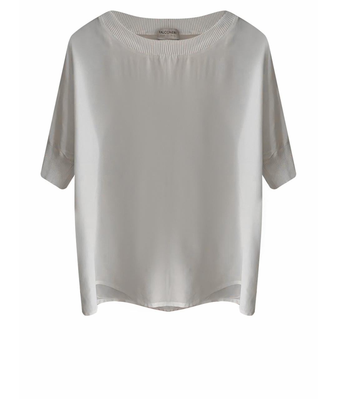 Falconeri Белая шелковая рубашка, фото 1