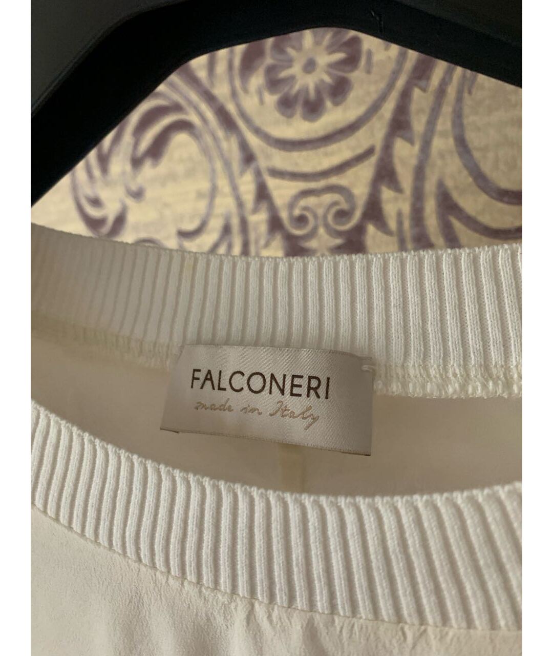 Falconeri Белая шелковая рубашка, фото 3