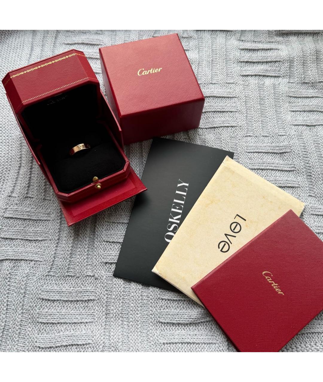 CARTIER Золотое кольцо из розового золота, фото 2